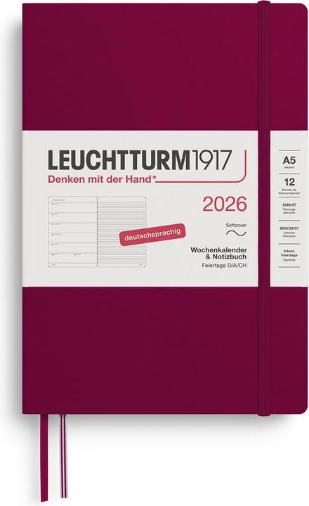 Produktbild Leuchtturm1917 Leuchtturm 1w/S Medium Sc Portred (A5, Deutsch)
