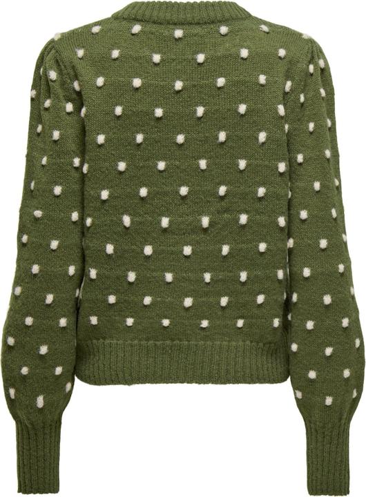 Produktbild JdY Normal geschnitten Hoch geschlossen Lange Bündchen Puffärmel Pullover Strickpullover (XL)