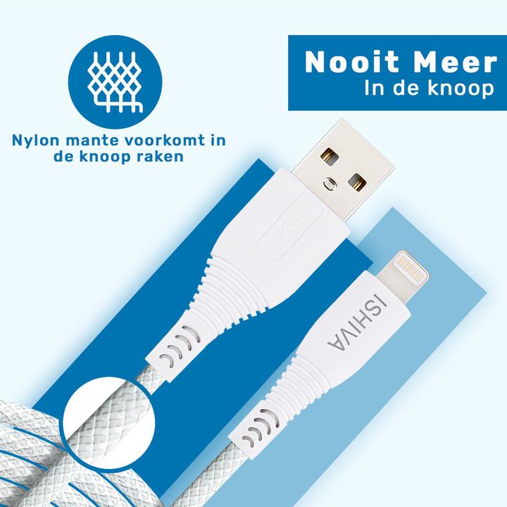 Produktbild Ishiva UFUZON-Kabel - USB A auf Lightning - 1 m (1 m)