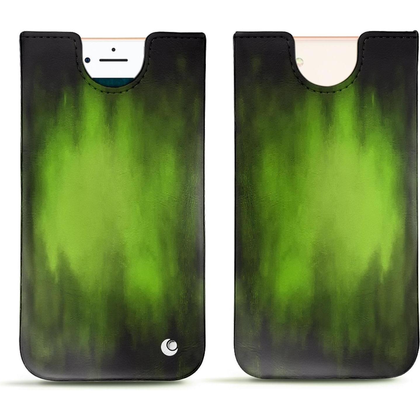 Noreve Lederschutzhülle (Apple iPhone 7), Smartphone Hülle, Grün