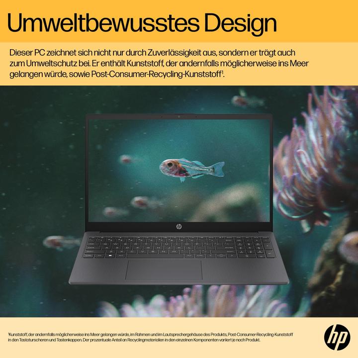 Produktbild HP 15-fc0055ng (15.60", AMD Ryzen 5 7520U, 8 GB, 256 GB, DE)