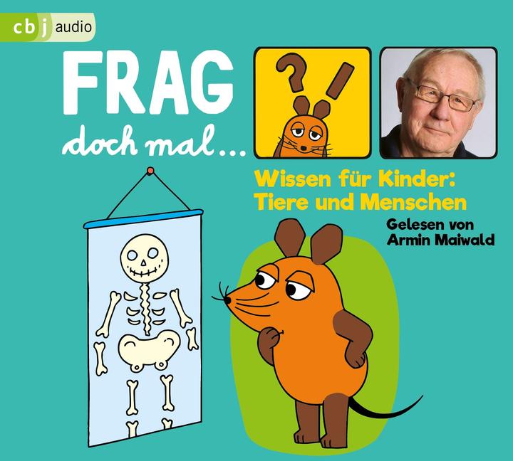 Produktbild Frag doch mal die Maus! Wissen für Kinder: Tiere und Menschen (Armin Maiwald, Bernd Flessner, Deutsch)