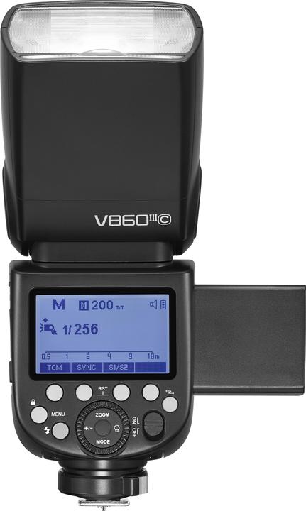 Actual product image Godox V860III Aufsteckblitz mit TTL, Canon für Canon (Plug-on flash, Canon)