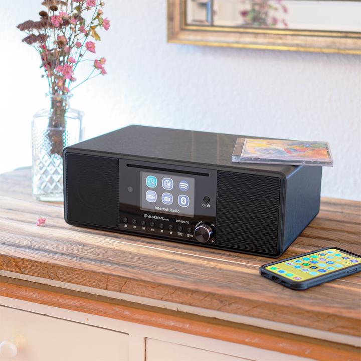 Image du produit Albrecht DR 895 CD (DAB+ DAB, Webradio, FM, Bluetooth, WiFi)