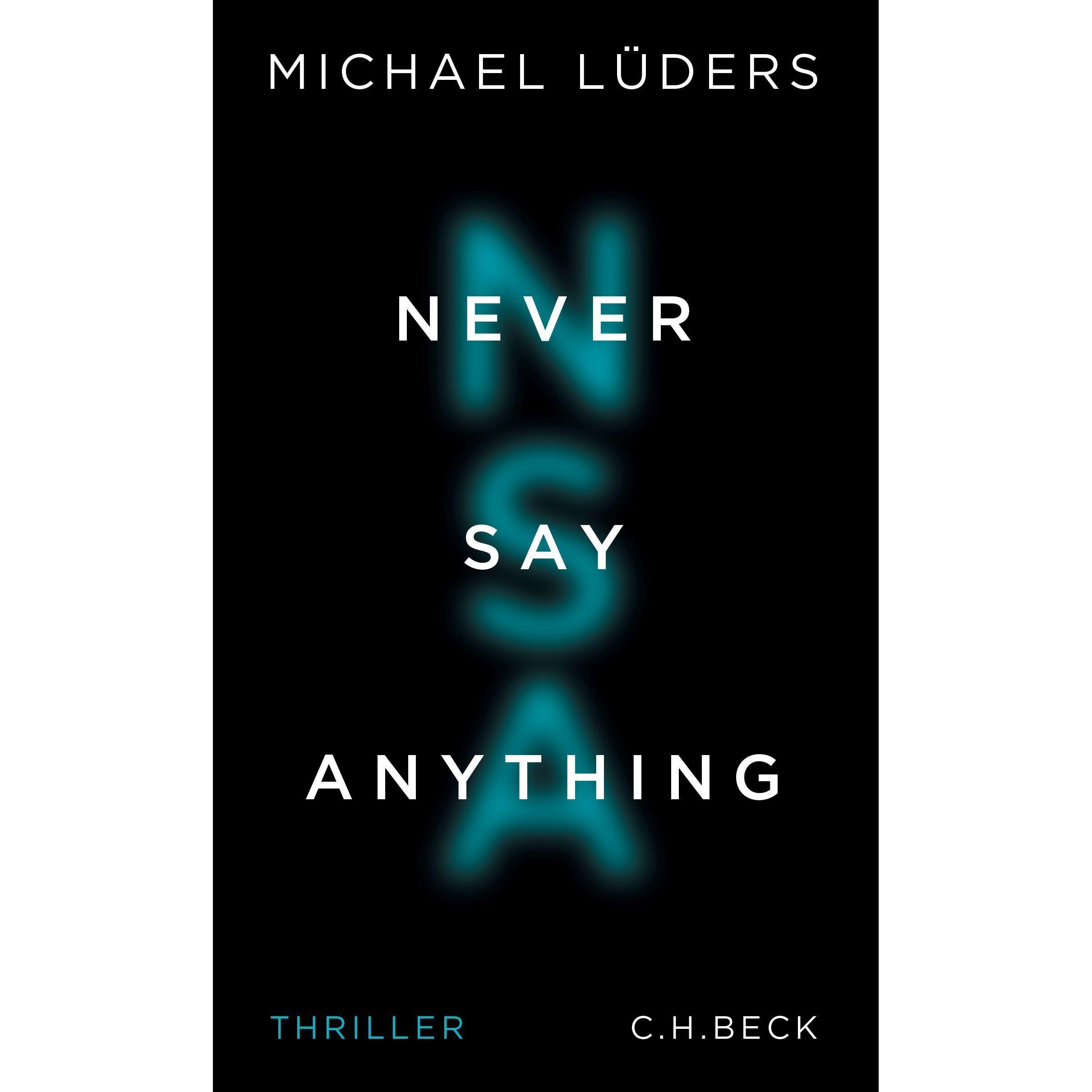 Never Say Anything, Belletristik von Michael Lüders