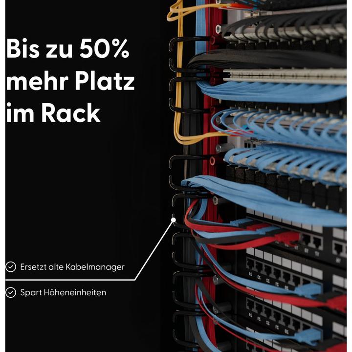 Actual product image PATCHBOX one / Cassette / 46RU / Cat 6A, STP, 2.5 m, violet (STP, U/FTP, CAT6a, 2.50 m)