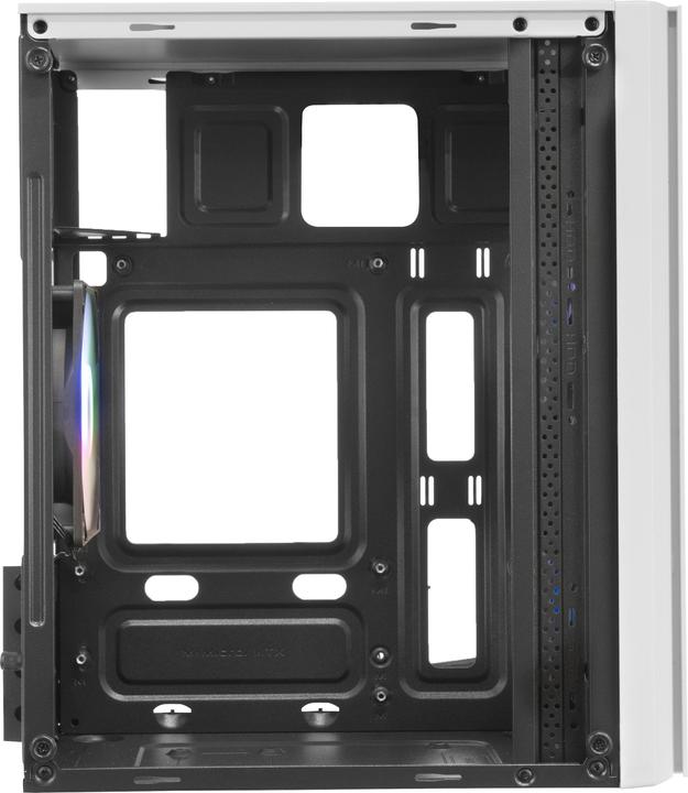 Actual product image Mars Gaming Boitier Mini Tour Micro Atx Mc300 RGB Avec Panneau Vitré (Blanc) (mATX, Mini-ITX)
