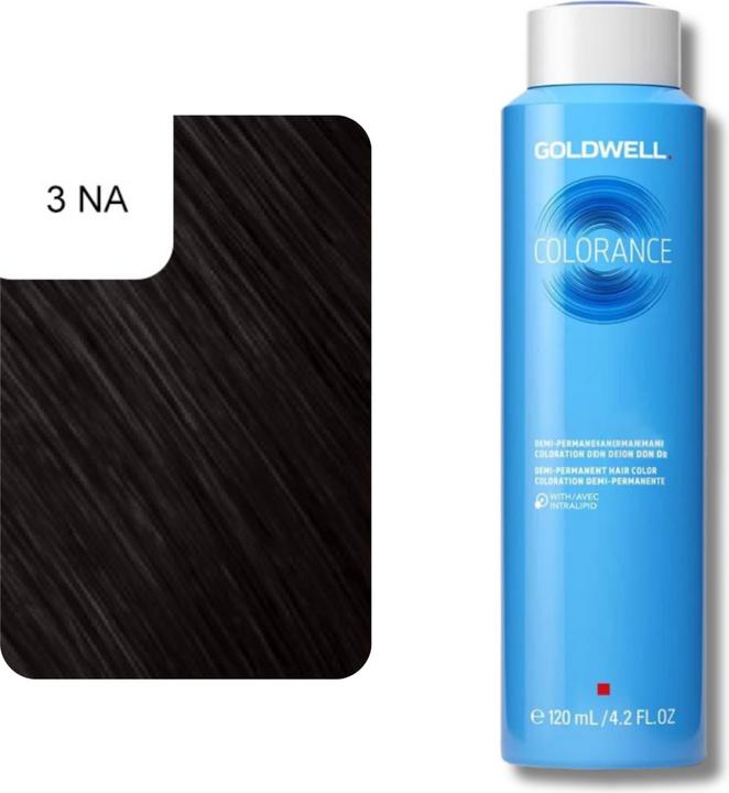 Actual product image Goldwell Colorance (3NA dark natural ash brown, Brown)