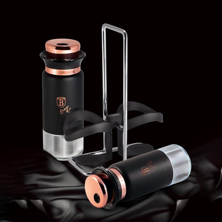 Produktbild BerlingerHaus Salz- und Pfefferstreuer-Set Black Rose Collection (Pfeffer, Salz)