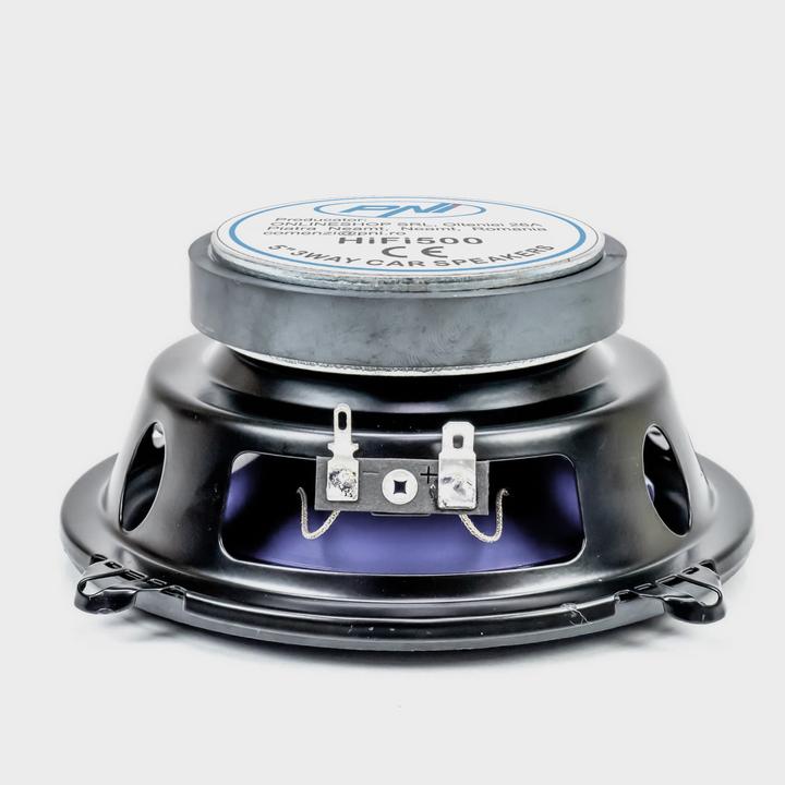 Productafbeelding PNI Coaxiale autoluidsprekers HiFi500, 100W, 12,7 cm, 3-weg, set van 2 (12.70 cm)
