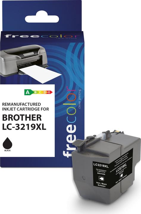 Immagine prodotto Freecolor Cartuccia Brother LC3219XL nera rigenerata