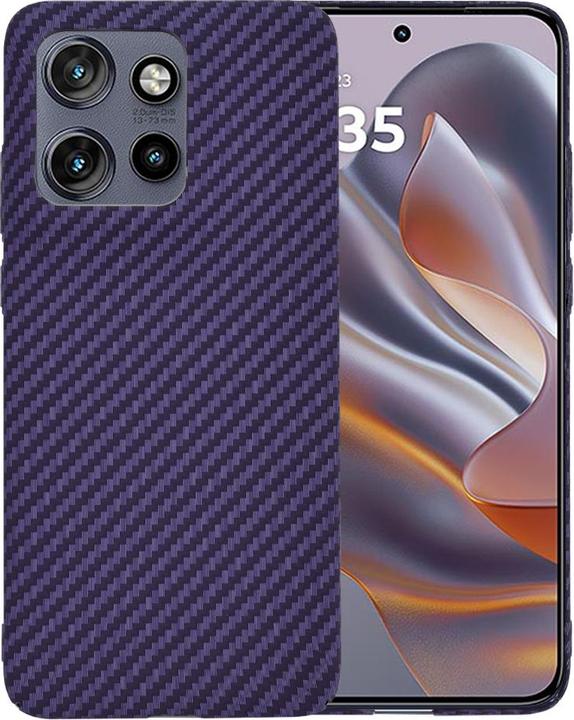 Image du produit Techsuit - Carbonite FiberShell - Motorola Edge 50 Neo / Motorola ThinkPhone 25 - Purple (Motorola Edge 50 Neo)