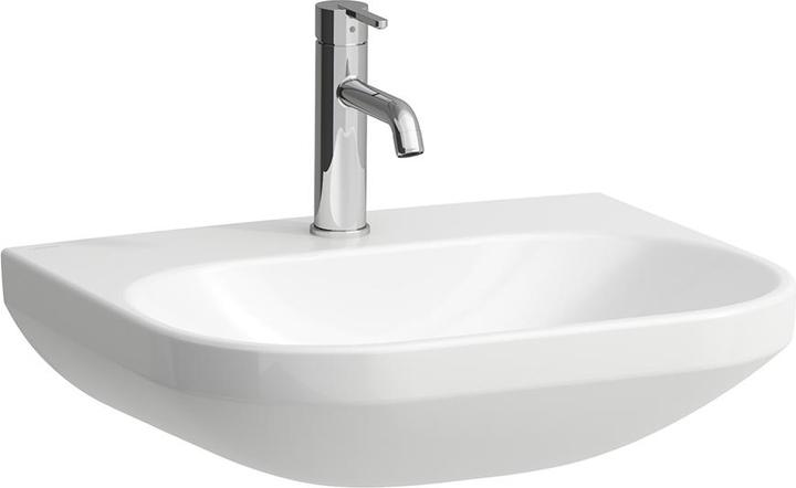 Laufen Washbasin LUA 55x46cm o ÜL ÜLK u ge. 1 HL-Ausf we LCC (460 mm, 550 mm)