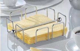 Produktbild Esmeyer 400-1291 Serviettenhalter WIRE aus verchromten Metall, für ca. 50 Stück. (1 x)