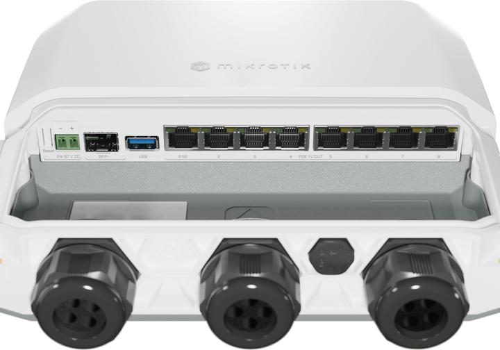 Produktbild MikroTik RB5009UPr+S+ mit Marvell Armada ARMv8 CPU (4 Kerne, 1.4GHz pro Kern)