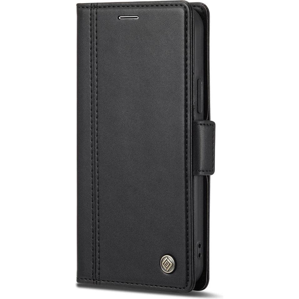 Thumbnail - Cover-Discount iPhone 14 - Stand Flip Case Hülle schwarz (Apple iPhone 14), Smartphone Hülle, Schwarz