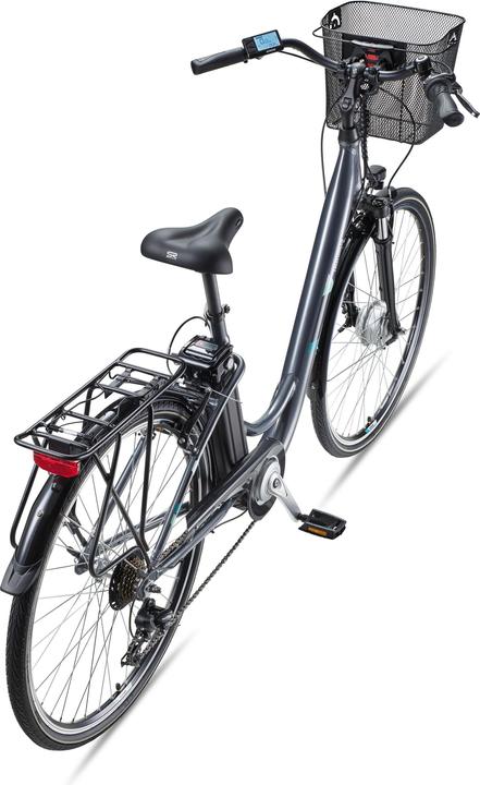 Actual product image Telefunken Multitalent RC822, City E-Bike, Motor power 250 W, Wheel size 28 ", Warranty 24 month(s), Anthracite (49 cm)