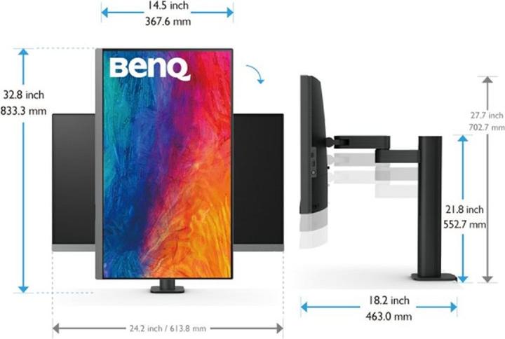 Image du produit BenQ PD2706UA (3840 x 2160 pixels, 27")