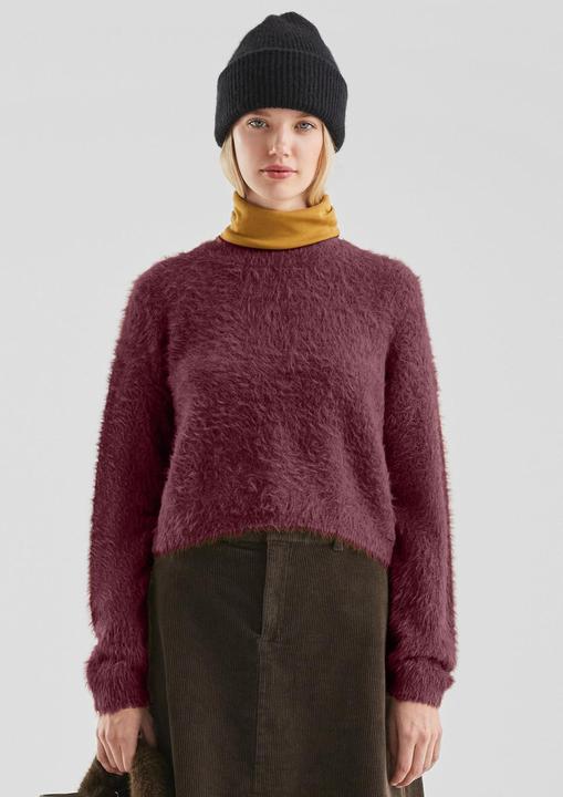 Produktbild s.Oliver Strickpullover Flauschiger Strickpulli (XXL)