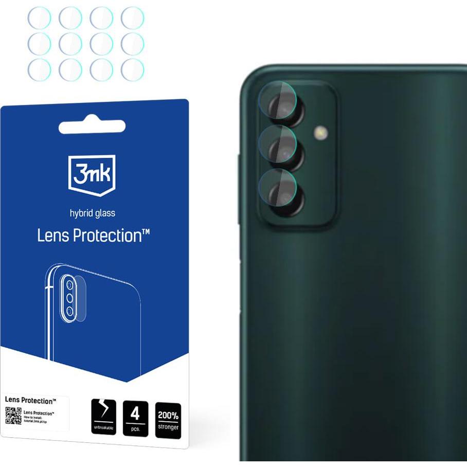 3MK Lens Protect Sam M13 5G Ochrona na obiektyw aparatu 4szt (1 Stück, Samsung Galaxy M13 5G), Smartphone Schutzfolie, G...