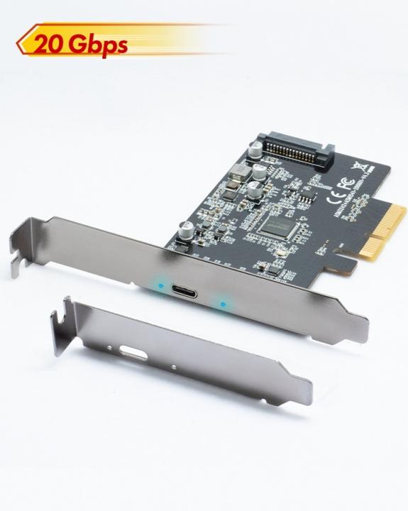 Produktbild Icy Box PCI Card IcyBox USB Type-C Controller Karte IB-PCI1901-C32