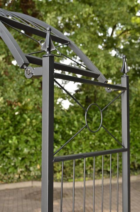 Actual product image CLP Rose arch Flexi, black (40 cm, 110 cm)