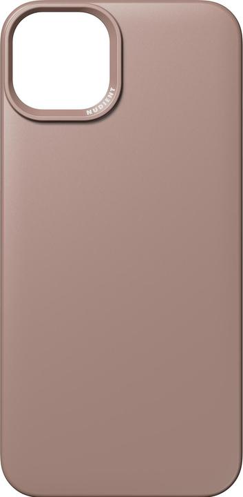 Productafbeelding Nudient Back Cover Thin Case Magsafe iPhone 15 Plus Stoffig Roze (Apple iPhone 15 Plus)