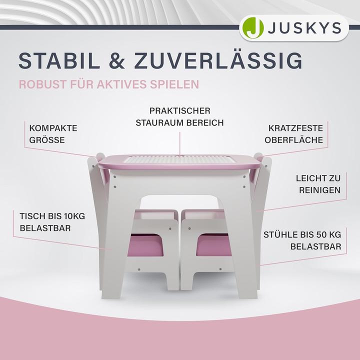 Immagine prodotto Juskys Kindersitzgruppe Milou (Dinette per bambini)