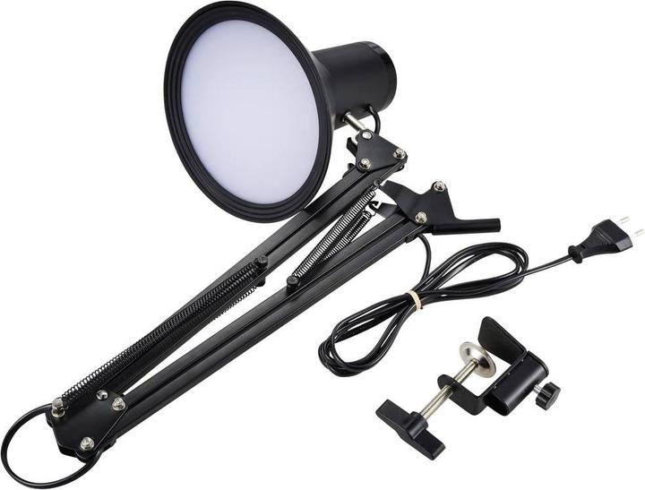 Actual product image Renkforce RF-5846468 LED clamp light 9 W black (900 lm)