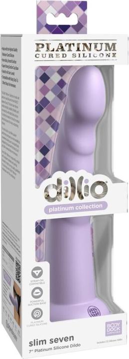 Image du produit Pipedream DP Slim Seven Purple 7 inch