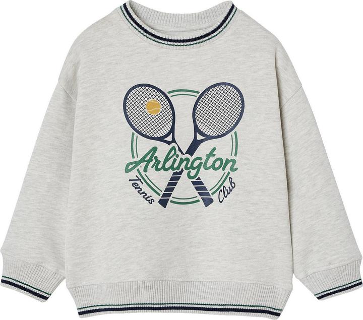 Immagine prodotto Vertbaudet Jungen Sweatshirt mit Tennis-Print, Recycling-Polyester (128)