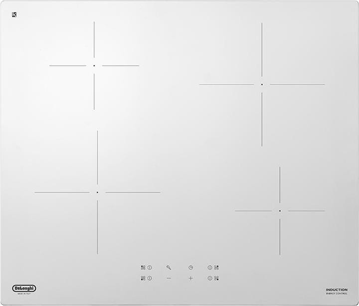 De'Longhi De?Longhi PIB 62 Kochfeld Weiss Eingebautes 60 cm Induktionskochfeld 4 Herd(e) (60 cm, Induktionskochfeld)