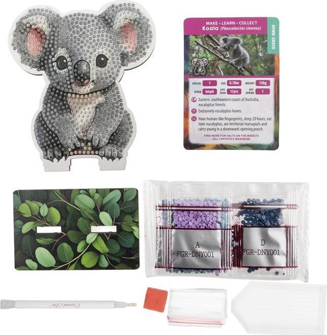 Image du produit Craft Buddy Koala, Crystal Art Buddy, ca. 11x8cm