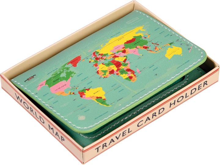 Image du produit Roost Porte-cartes de voyage World Map 26590 11x8x1.5cm (10 x 7 cm)