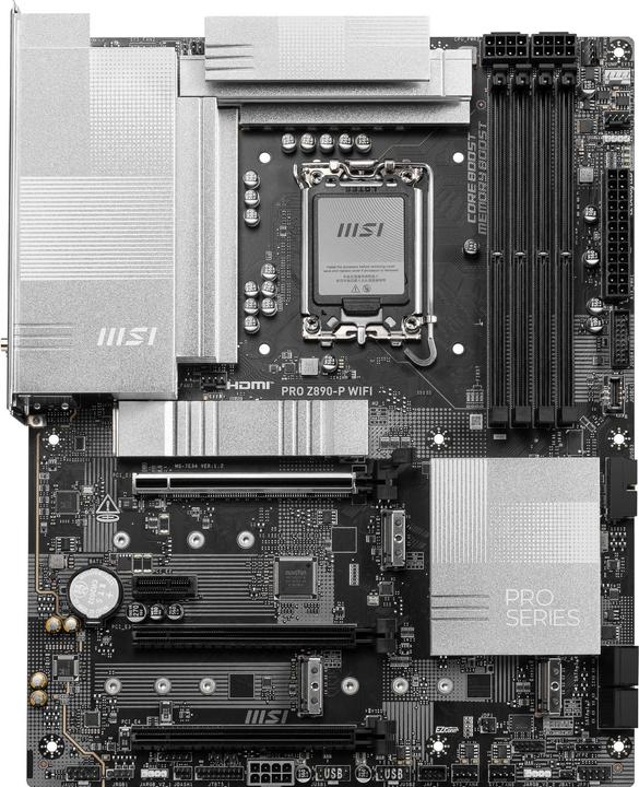 Immagine prodotto MSI PRO Z890-P WIFI (LGA 1851, Intel Z890, ATX)