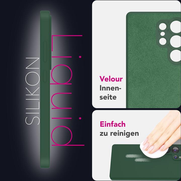 Produktbild Nalia Phoenix - Abwischbare Flüssigsilikon Hülle - Easy Clean Liquid Silicone Cover (Samsung Galaxy S25 Ultra)