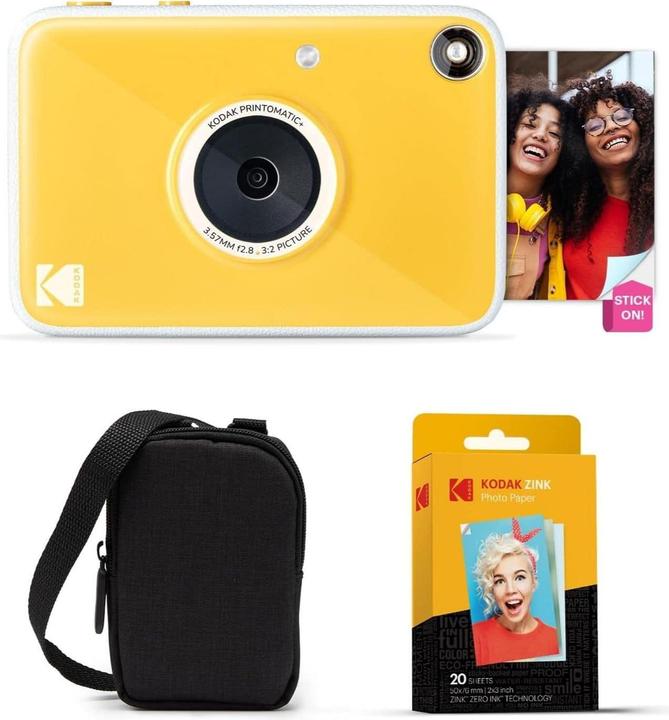 Kodak Kit de Démarrage Appareil Photo Numérique Instantané Printomatic+