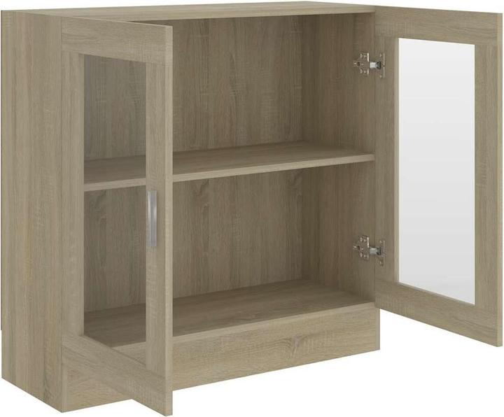 Produktbild vidaXL Vitrinenschrank (82.50 x 30.50 x 80 cm)