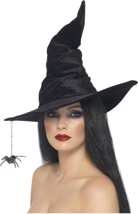 Actual product image Smiffys Witch hat with spider
