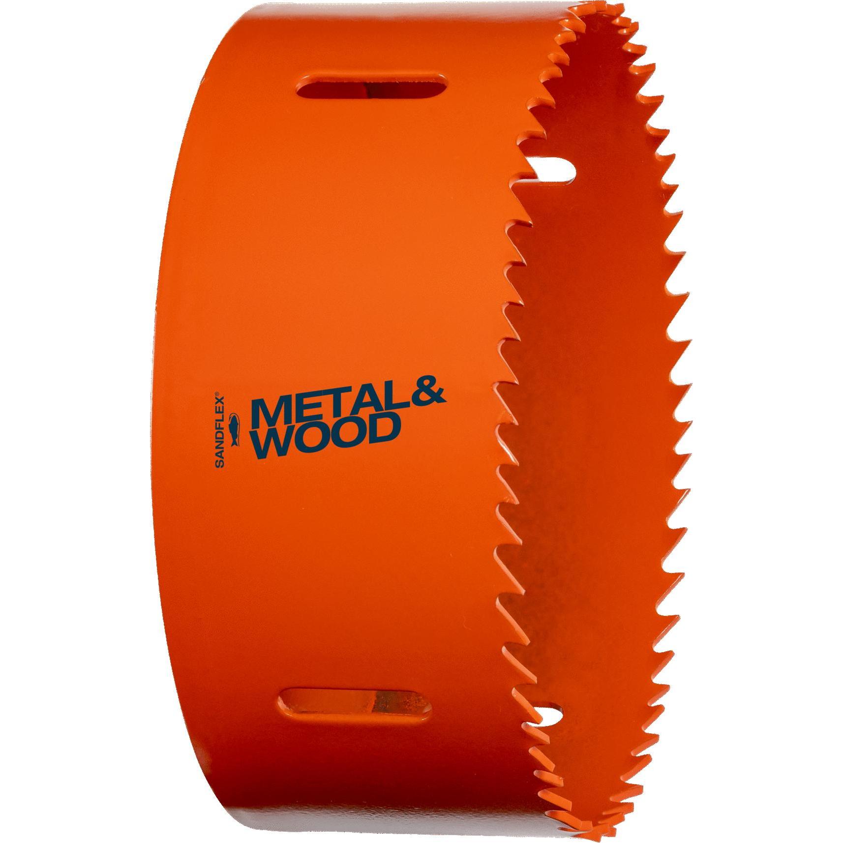 Thumbnail - Bahco, Lochsäge, Sandflex Bimetall-Lochsäge für Metall/Holzplatten/Kunststoff 121 mm - Kartonverpackung (121 mm)