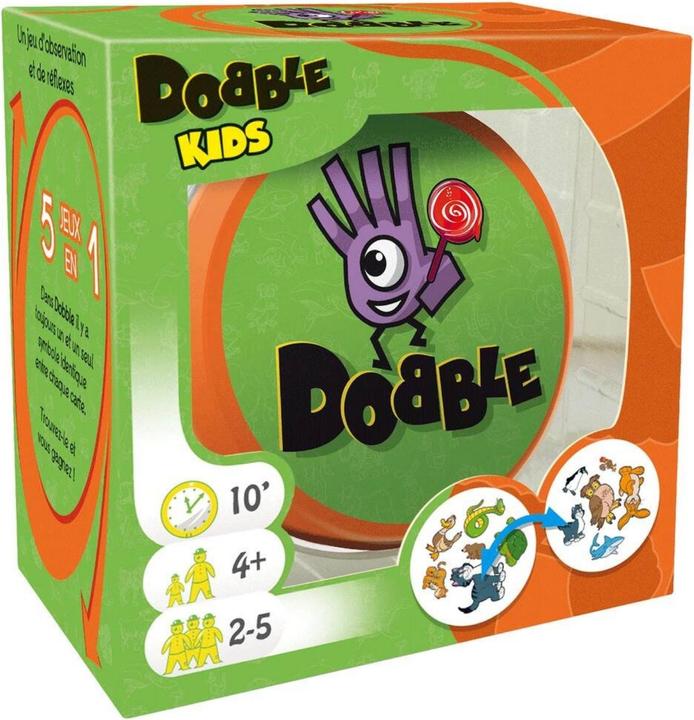 Actual product image Zygomatic Asmodee Dobble Kids Francais/Nederlands (Dutch, French)