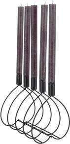 Actual product image Senza candle holder with 5 holders 22 cm