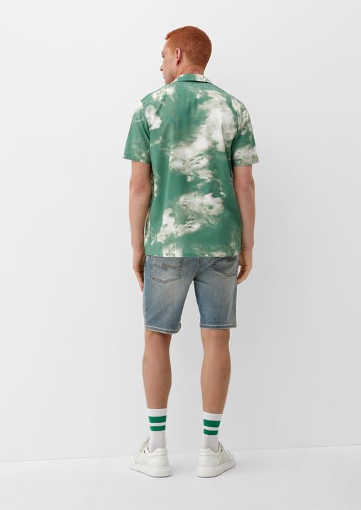 Immagine prodotto s.Oliver Hemd Kurzarmhemd mit Allover-Print (M)