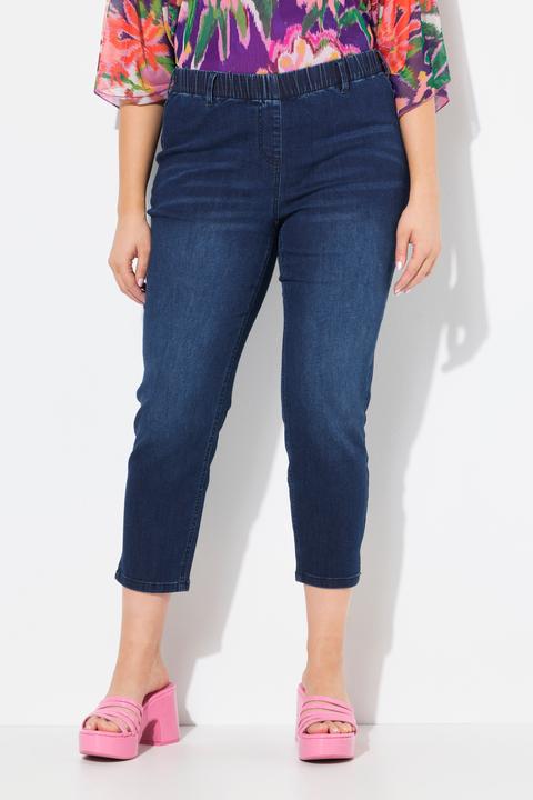 Produktbild Ulla Popken 7/8-Jeggings Sienna, konisches Bein, Denimoptik (50)