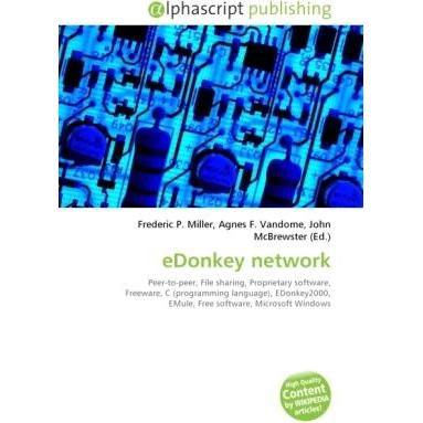 eDonkey network, Fachbücher von Agnes F. Vandome, Frederic P. Miller, John McBrewster