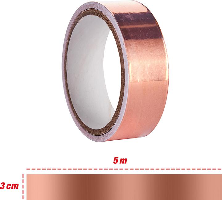 Produktbild Swissinno Schneckenkupferband 3cm x 5m