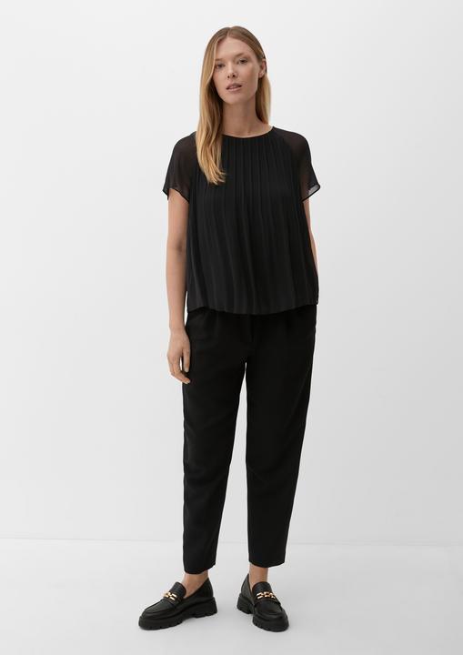 Image du produit s.Oliver Bluse Bluse mit Faltenstruktur (36)