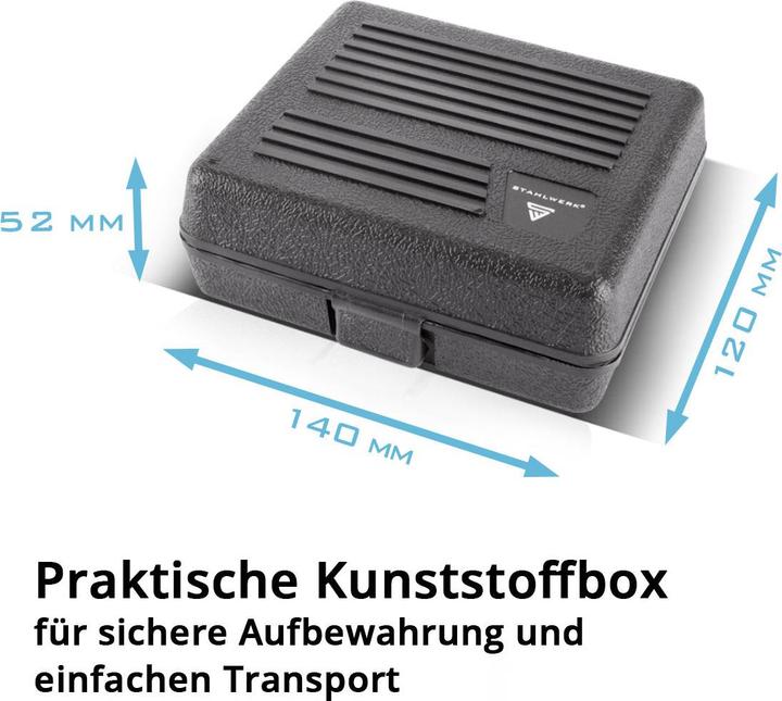 Actual product image Stahlwerk Screwdriver bit set 29-piece with hexagonal shank