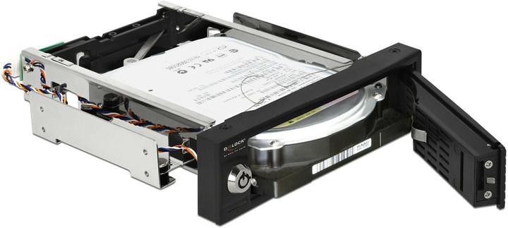 Immagine prodotto Delock Telaio di montaggio 5.25 3.5 SATA HDD protetto, hot-swap