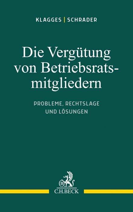 Produktbild Bezahlung des Betriebsrats (Deutsch, Peter Schrader, 2020)